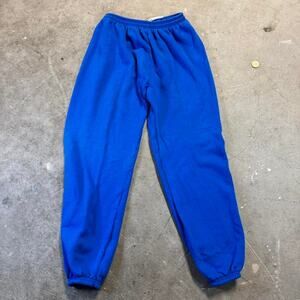 90s hanes blue sweatpants size